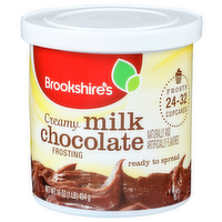 Brookshire's Milk Chocolate Creamy Frosting - 16 Ounce