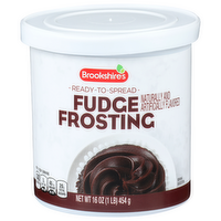 Brookshire's Fudge Frosting - 16 Ounce