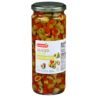 Brookshire's Sliced Salad Olives With Minced Pimiento - 10 Ounce