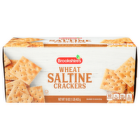 Brookshire's Wheat Saltine Crackers - 16 Ounce