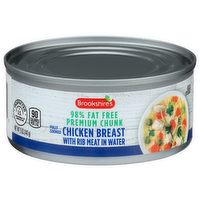 Brookshire's Premium Chunk With Rib Meat In Water Chicken Breast - 5 Ounce
