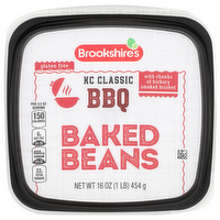 Brookshire's Kc Classic BBQ Baked Beans With Chunks Of Hickory Smoked Brisket - 16 Ounce