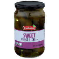 Brookshire's Sweet Whole Pickles - 24 Fluid Ounce