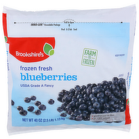 Brookshire's Frozen Fresh Blueberries - 40 Ounce
