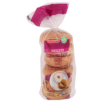 Brookshire's Cinnamon Raisin Swirl Presliced Bagels - 3.333 Ounce - 6 Count