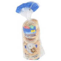 Brookshire's Everything Bagels - 6 Each