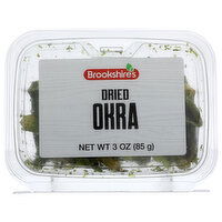 Brookshires Dried Okra - 3 Ounce