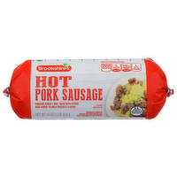 Brookshire's Hot Pork Breakfast Sausage - 16 Ounce