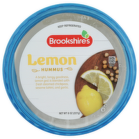 Brookshire Brk Lemon Hummus - 8 Ounce