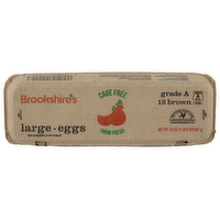 Brookshire's Cage Free Large Brown Eggs - 2 Ounce - 12 Count