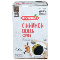 Brookshire's Cinnamon Dolce Light Roast Coffee - 0.423 Ounce - 12 Count