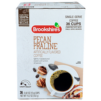 Brookshire's Pecan Praline Light Roast Coffee - 0.422 Ounce - 36 Count