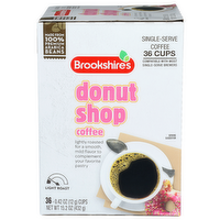 Brookshire's Light Roast Donut Shop Coffee - 0.422 Ounce - 36 Count