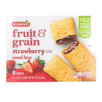 Brookshire's Strawberry Fruit & Grain Cereal Bars - 10.4 Ounce