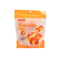 Brookshire's Peach Gummi Rings - 8 Ounce