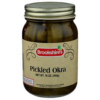 Brookshire's Brk Pckld Okra - 16 Ounce