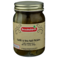 BROOKSHIRE'S Brk Pickles Garlic Sea Salt - 16 Ounce