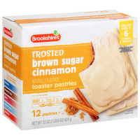 Brookshire's Frosted Brown Sugar Cinnamon Toaster Pastries - 22 Ounce