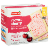 Brookshire's Frosted Cherry Toaster Pastries - 22 Ounce