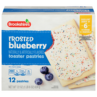 Brookshire's Frosted Blueberry Toaster Pastries - 22 Ounce