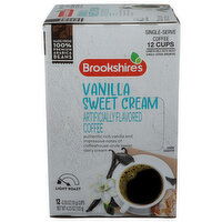 BROOKSHIRE'S Io Brk Vanilla Sweet Cream Ss - 0.353 Ounce - 12 Count