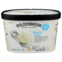 Goldenbrook Vanilla Bean Premium Ice Cream - 1.5 Quart