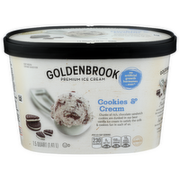 Goldenbrook Cookies & Cream Premium Ice - 1.5 Quart