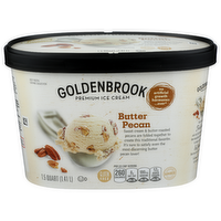Goldenbrook Butter Pecan Premium Ice Cream - 1.5 Quart