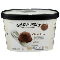 Goldenbrook Chocolate Premium Ice Cream - 1.5 Quart