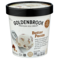 Goldenbrook Butter Pecan Premium Ice Cream - 1 Pint