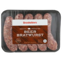 BROOKSHIRE's Gluten Free Beer Bratwurst - 18 Ounce