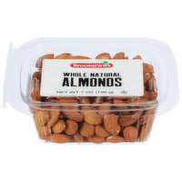 Brookshire's Whole Natural Almonds - 7 Ounce