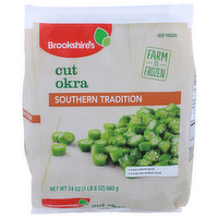 Brookshire's Southern Tradition Cut Okra - 24 Ounce