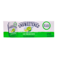 Brookshire's BLAST! Lime Sparkling Water - 12 Count