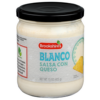 Brookshire's Blanco Salsa Con Queso - 15 Ounce