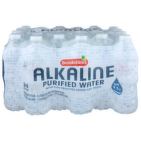 Brookshire's Alkaline Purified Water - 16.9 Fluid Ounce - 24 Count