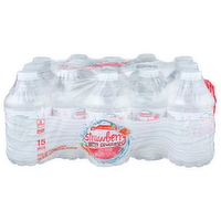Brookshire's Water Beverage Strawberry - 10 Ounce - 15 Count