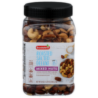Brookshire's Roasted Salted Deluxe Mixed Nuts - 24 Ounce