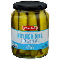 Brookshire's Kosher Dill Spears Pickles - 24 Fluid Ounce