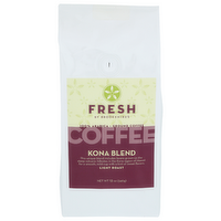 Brookshire's Kona Blend Light Roast Fresh By Ground Coffee - 12 Ounce