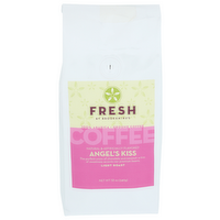 Brookshire's Light Roast Ground Coffee Fresh By Angel's Kiss - 12 Ounce