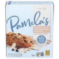 PAMELA's Products Whenever Bars Chocolate Chip Coconut - 1.41 Ounce - 5 Count