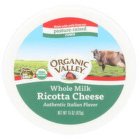 Organic Valley Ricotta Cheese - 15 Ounce