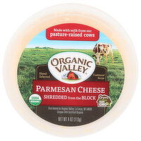 Organic Valley Parmesan Cheese - 4 Ounce