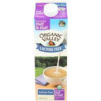 Organic Valley Half and Half Lactose Free - 1 Quart