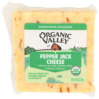 Organic Valley Pepper Jack Cheese - 8 Ounce