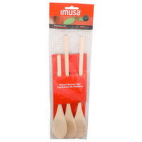 Imusa Wood Spoon Set - 3 Count
