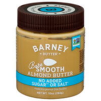 BARNEY BUTTER Almond Bare Smooth - 10 Ounce
