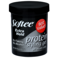 Softee Extra Hold Protein Styling Gel - 8 Ounce