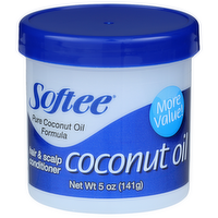 Softee Coconut Oil Hair & Scalp Conditioner - 5 Ounce